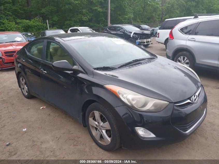 2012 Hyundai Elantra Gls (Ulsan Plant) VIN: KMHDH4AE3CU453940 Lot: 39366166