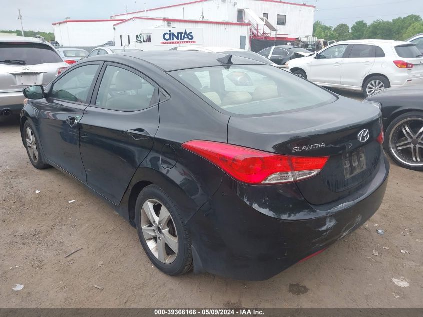 2012 Hyundai Elantra Gls (Ulsan Plant) VIN: KMHDH4AE3CU453940 Lot: 39366166