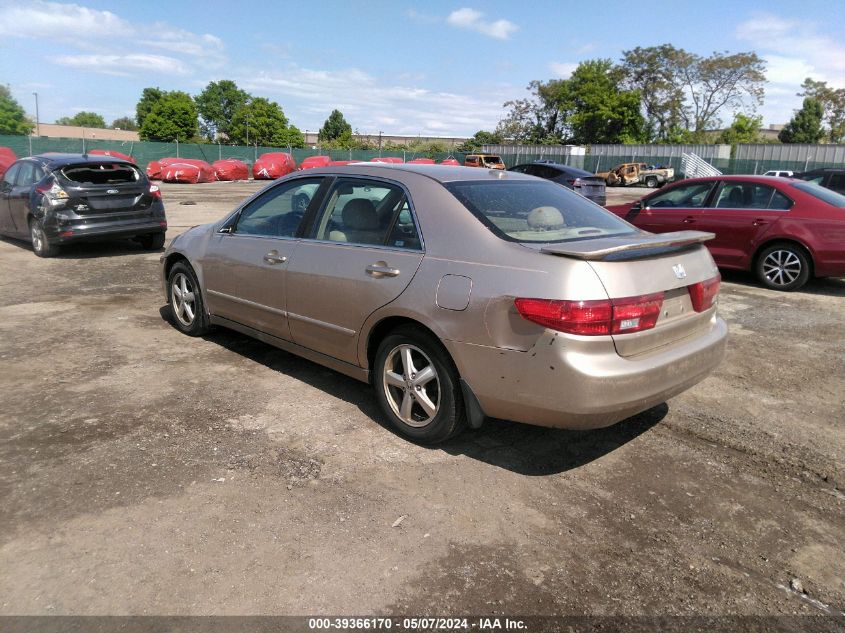 2005 Honda Accord 2.4 Ex VIN: 1HGCM568X5A082821 Lot: 39366170