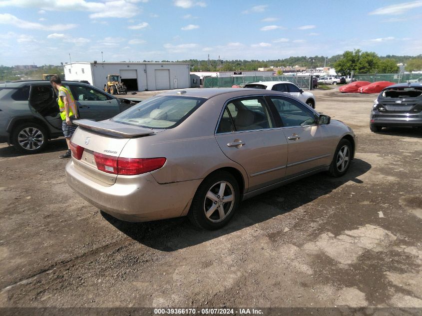 2005 Honda Accord 2.4 Ex VIN: 1HGCM568X5A082821 Lot: 39366170