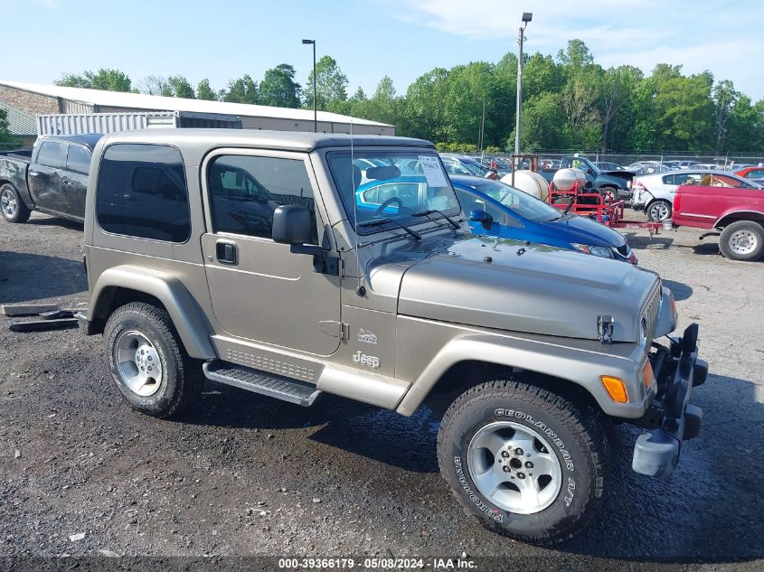 2003 Jeep Wrangler Sahara VIN: 1J4FA59S73P360431 Lot: 39366179