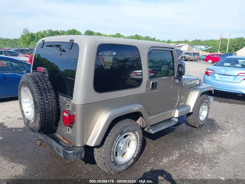 2003 Jeep Wrangler Sahara VIN: 1J4FA59S73P360431 Lot: 39366179