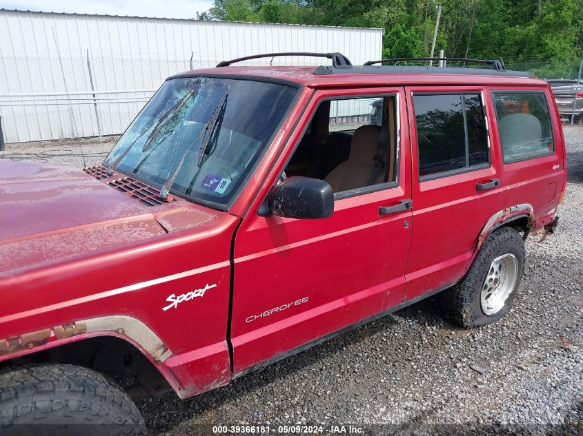 1998 Jeep Cherokee Classic/Sport VIN: 1J4FJ68S4WL209873 Lot: 39366181