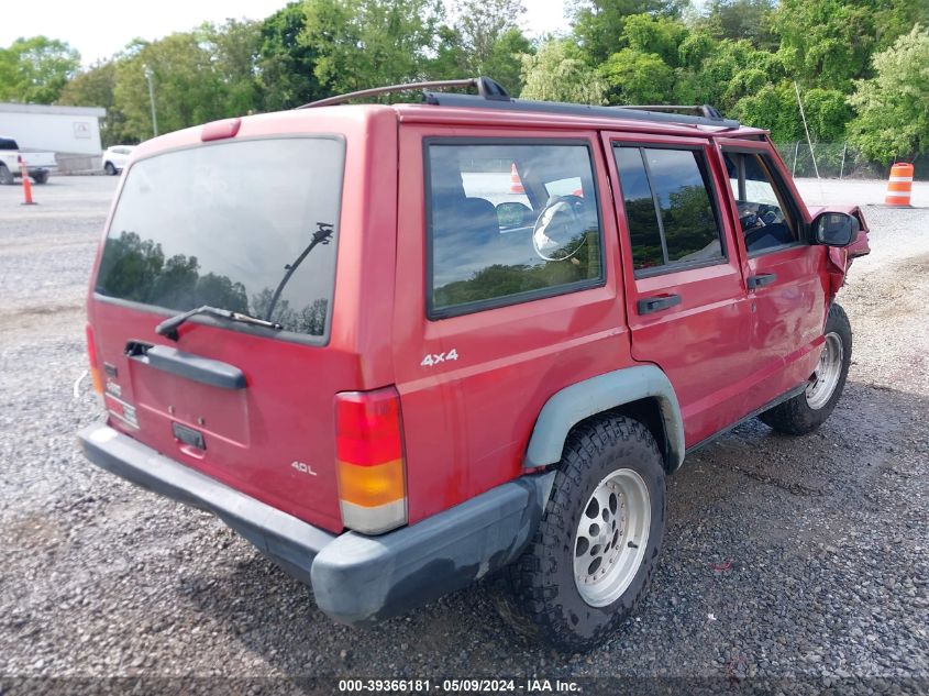 1998 Jeep Cherokee Classic/Sport VIN: 1J4FJ68S4WL209873 Lot: 39366181