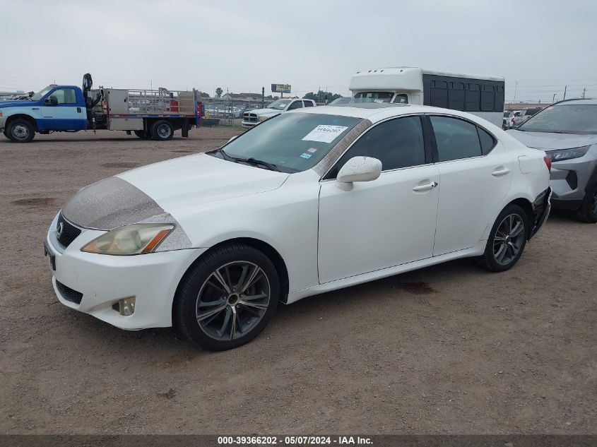 2006 Lexus Is 250 VIN: JTHCK262562003533 Lot: 39366202