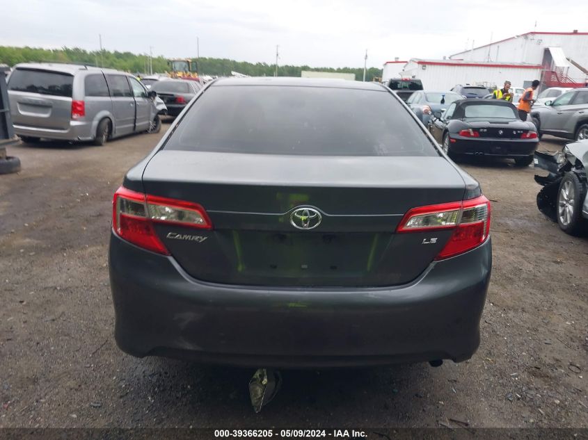 2012 Toyota Camry Le VIN: 4T1BF1FK0CU580039 Lot: 39366205