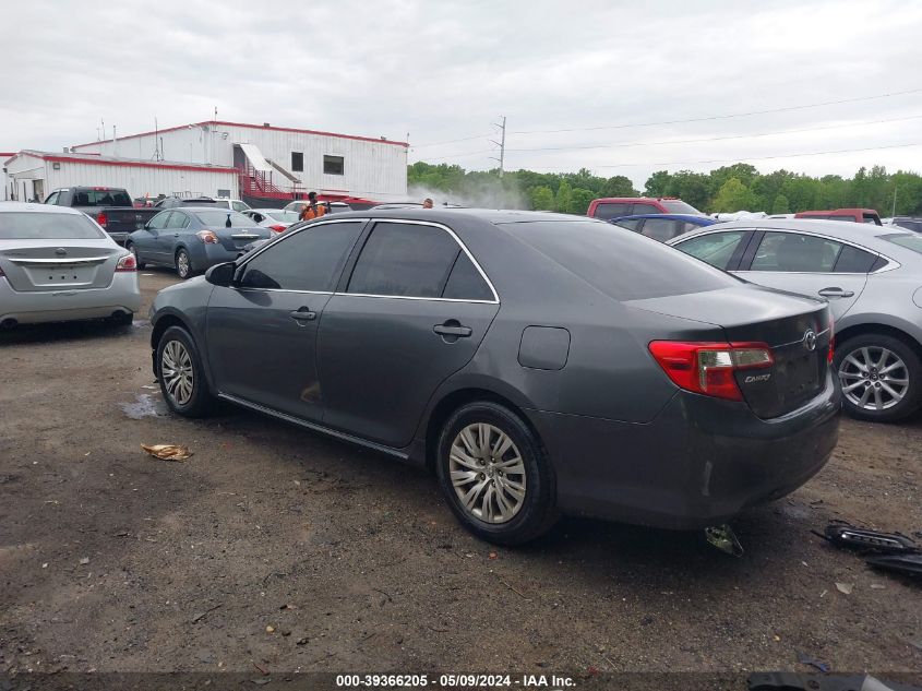 2012 Toyota Camry Le VIN: 4T1BF1FK0CU580039 Lot: 39366205