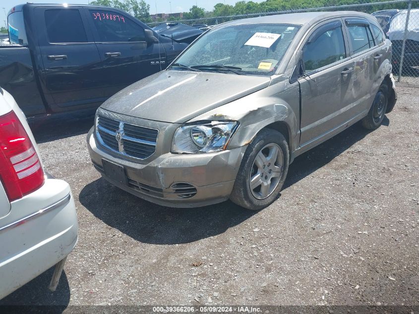 2008 Dodge Caliber Sxt VIN: 1B3HB48B88D621907 Lot: 39366206