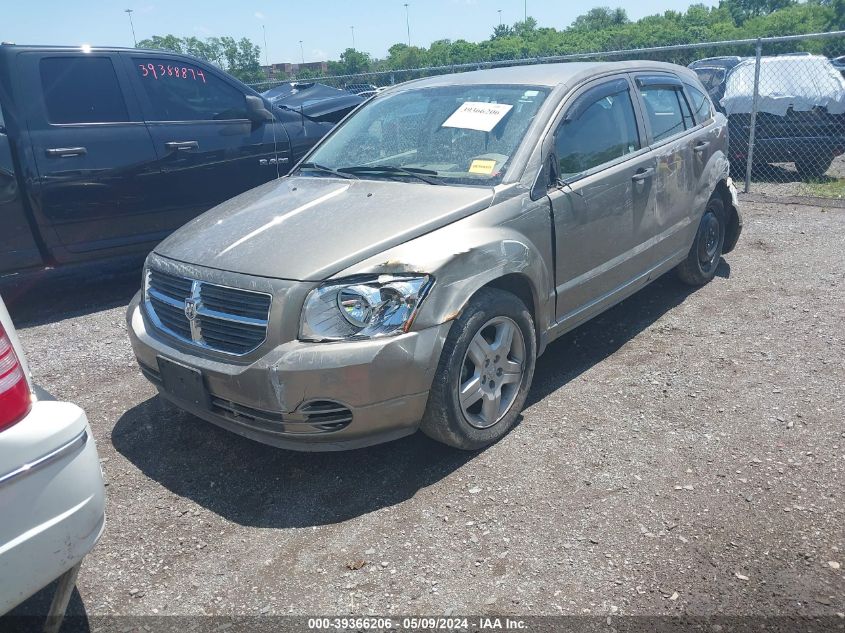 2008 Dodge Caliber Sxt VIN: 1B3HB48B88D621907 Lot: 39366206