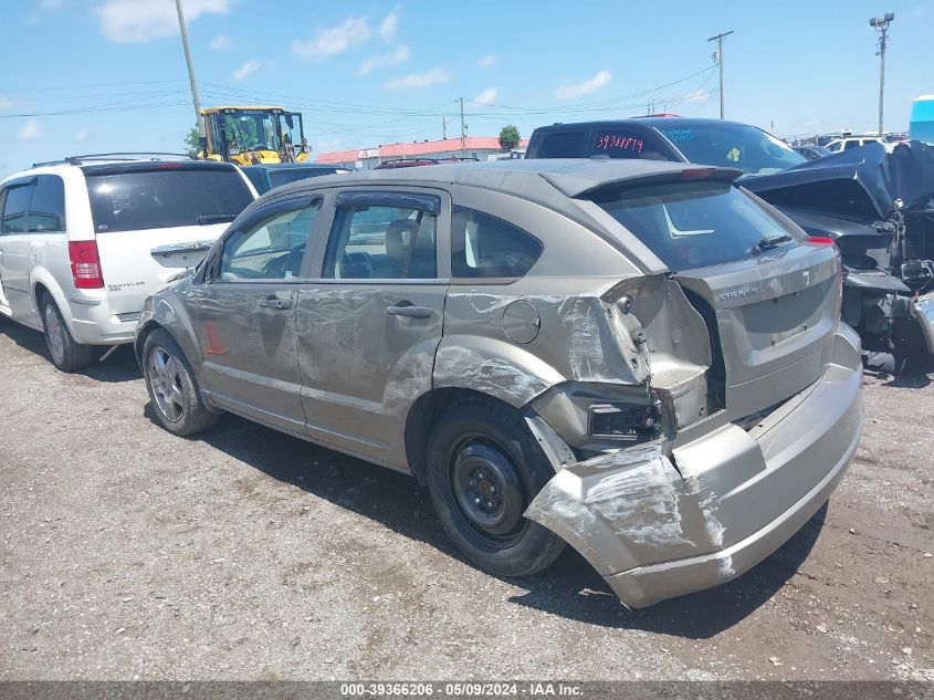 2008 Dodge Caliber Sxt VIN: 1B3HB48B88D621907 Lot: 39366206