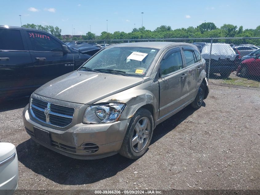 2008 Dodge Caliber Sxt VIN: 1B3HB48B88D621907 Lot: 39366206