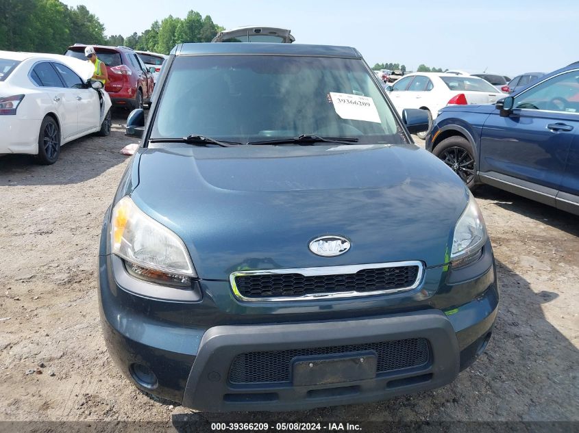 2011 Kia Soul + VIN: KNDJT2A29B7301531 Lot: 39366209