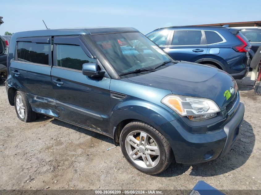 2011 Kia Soul + VIN: KNDJT2A29B7301531 Lot: 39366209