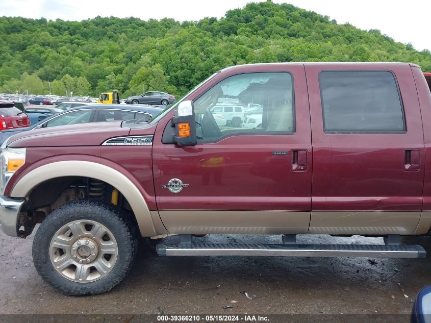 2013 Ford F-350 Lariat VIN: 1FT8W3BT5DEA37953 Lot: 39366210