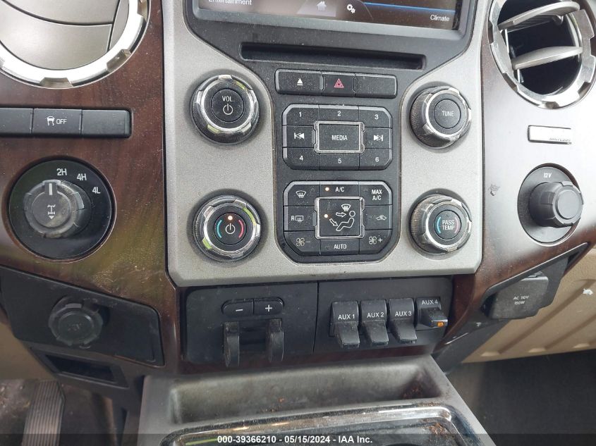 2013 Ford F-350 Lariat VIN: 1FT8W3BT5DEA37953 Lot: 39366210