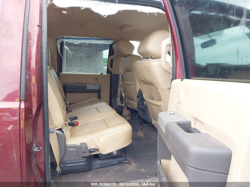 2013 Ford F-350 Lariat VIN: 1FT8W3BT5DEA37953 Lot: 39366210