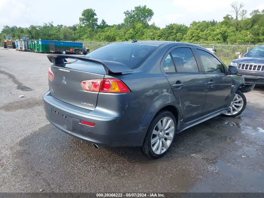 2008 Mitsubishi Lancer Gts VIN: JA3AU86U18U023887 Lot: 39366222