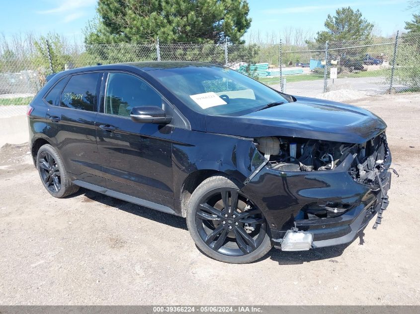 2019 Ford Edge St VIN: 2FMPK4AP2KBC16876 Lot: 39366224