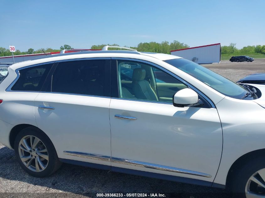 2013 Infiniti Jx35 VIN: 5N1AL0MM7DC330677 Lot: 39366233