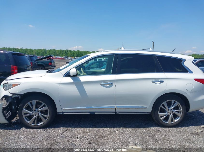 2013 Infiniti Jx35 VIN: 5N1AL0MM7DC330677 Lot: 39366233