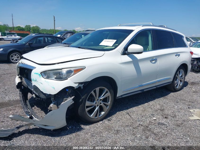 2013 Infiniti Jx35 VIN: 5N1AL0MM7DC330677 Lot: 39366233