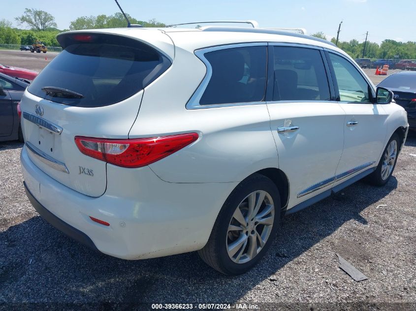 2013 Infiniti Jx35 VIN: 5N1AL0MM7DC330677 Lot: 39366233