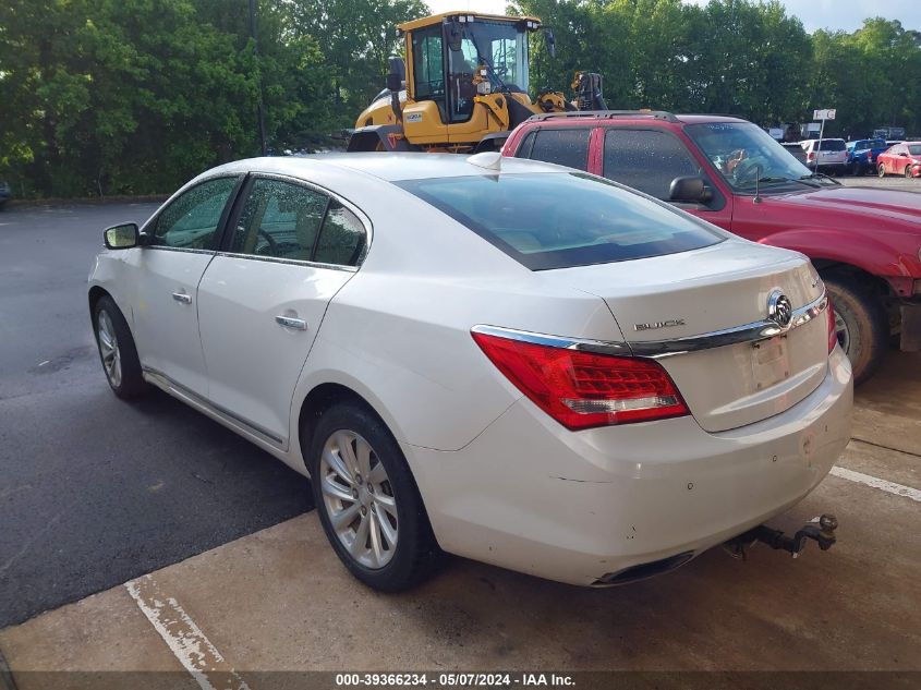 2016 Buick Lacrosse Leather VIN: 1G4GB5G39GF161729 Lot: 39366234