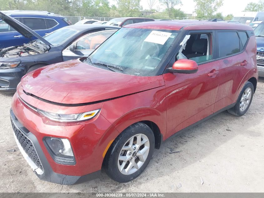 2022 Kia Soul Lx VIN: KNDJ23AU4N7816208 Lot: 39366239