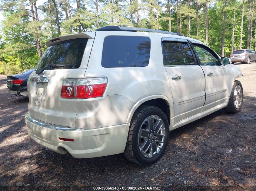 2012 GMC Acadia Denali VIN: 1GKKRTED0CJ143724 Lot: 39366243