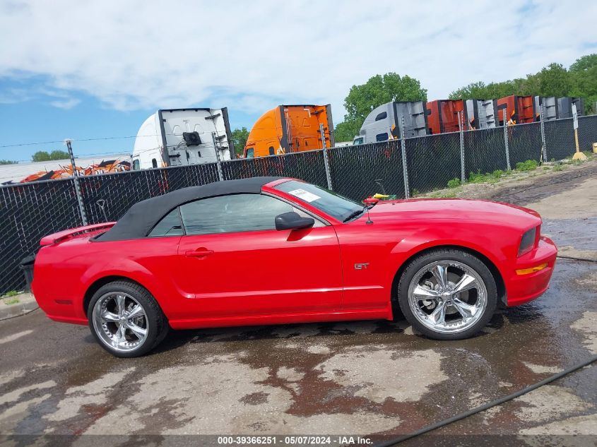 2005 Ford Mustang Gt VIN: 1ZVFT85H155214713 Lot: 39366251