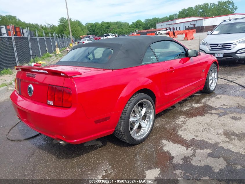 2005 Ford Mustang Gt VIN: 1ZVFT85H155214713 Lot: 39366251