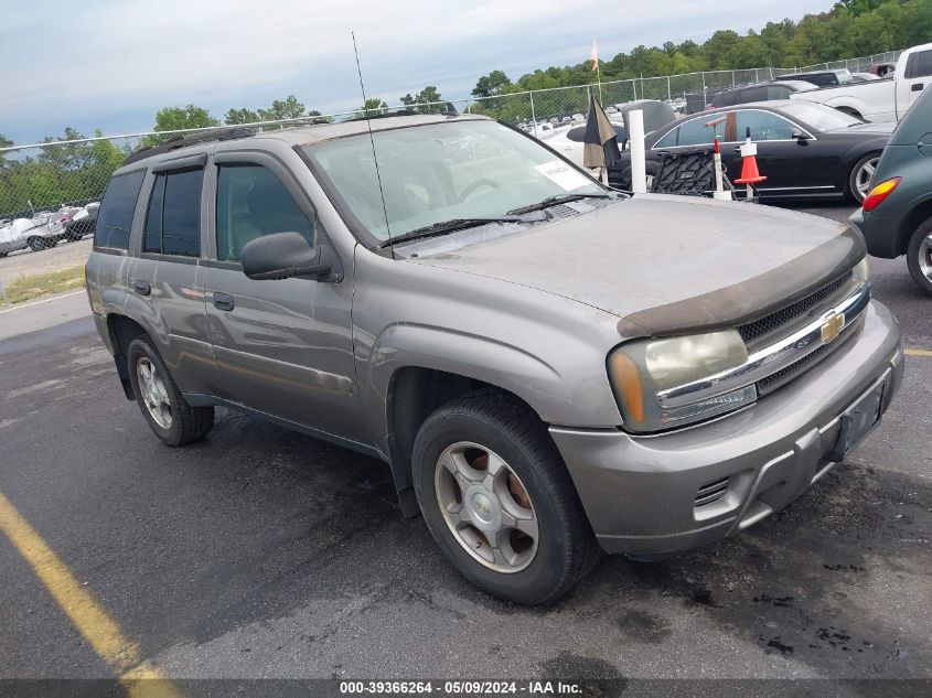 2007 Chevrolet Trailblazer Ls VIN: 1GNDT13S172243365 Lot: 39366264