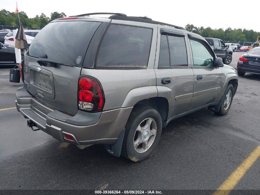 2007 Chevrolet Trailblazer Ls VIN: 1GNDT13S172243365 Lot: 39366264