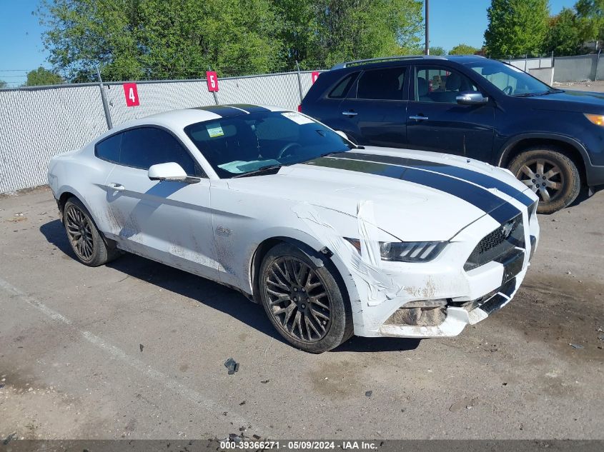 2017 Ford Mustang Gt Premium VIN: 1FA6P8CF1H5287020 Lot: 39366271