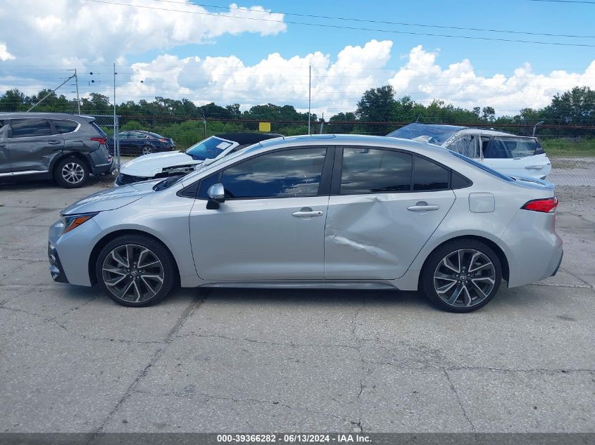 2022 Toyota Corolla Se 6Mt VIN: 5YFM4MCEXNP112774 Lot: 39366282