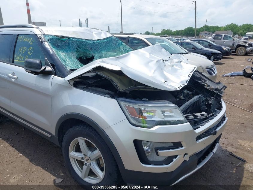 2016 Ford Explorer Xlt VIN: 1FM5K8D81GGA24027 Lot: 39366285