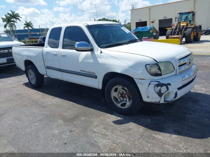 2004 Toyota Tundra Sr5 VIN: 5TBRN34104S440714 Lot: 39366286