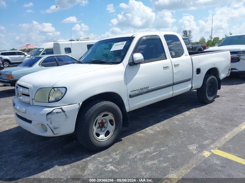 2004 Toyota Tundra Sr5 VIN: 5TBRN34104S440714 Lot: 39366286