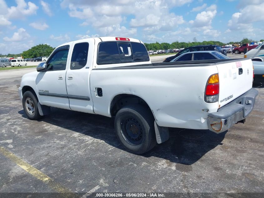 2004 Toyota Tundra Sr5 VIN: 5TBRN34104S440714 Lot: 39366286