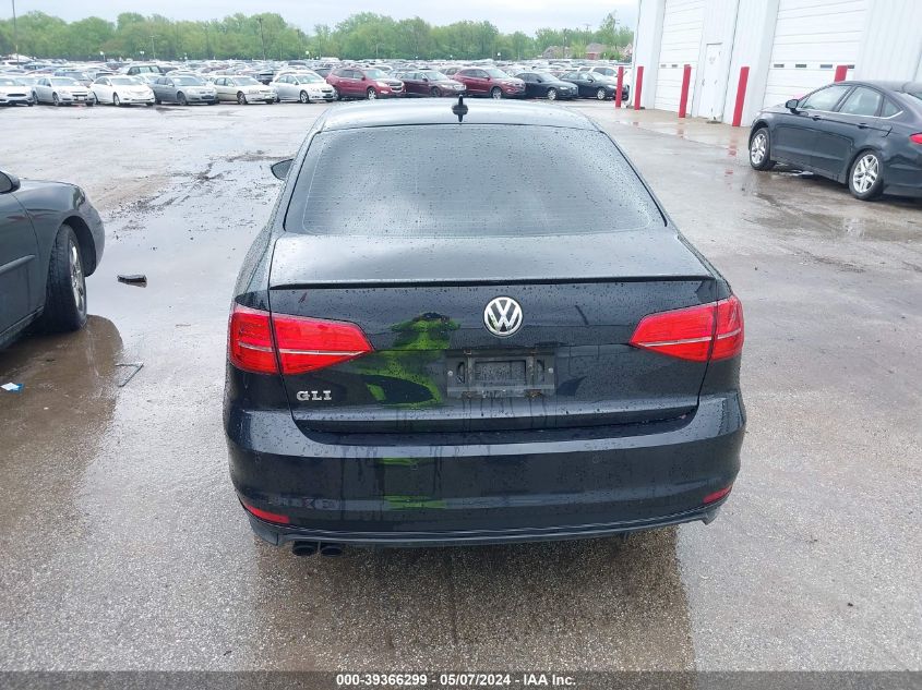 2017 Volkswagen Jetta Gli VIN: 3VW4T7AJ9HM215391 Lot: 39366299