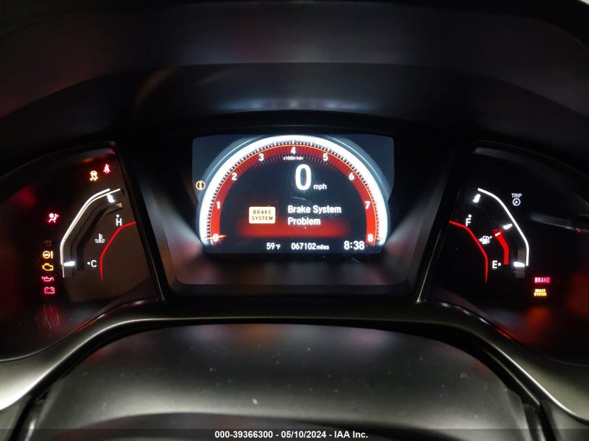 2018 Honda Civic Si VIN: 2HGFC1E55JH702423 Lot: 39366300