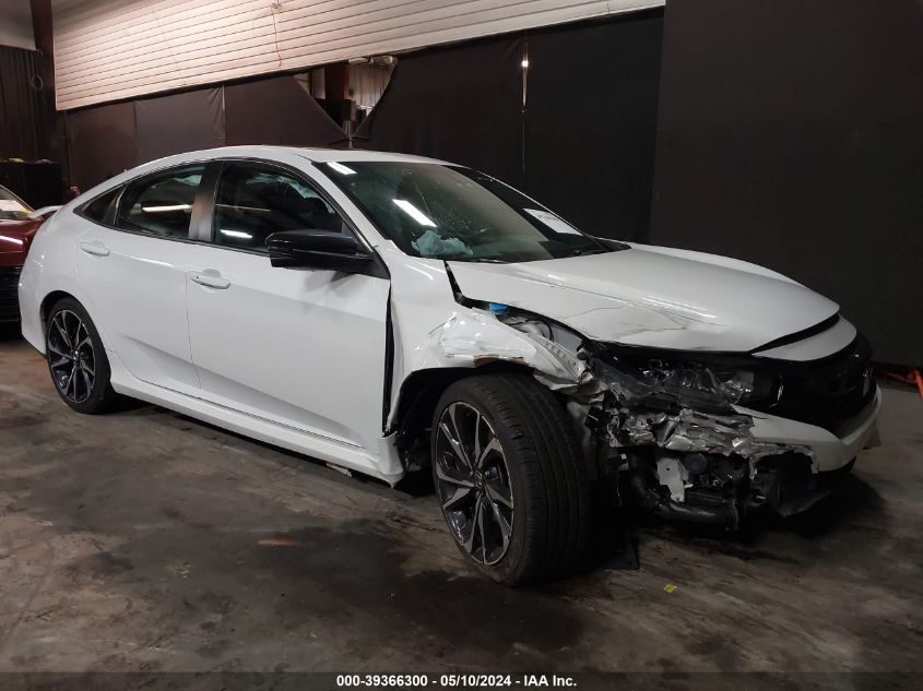 2018 Honda Civic Si VIN: 2HGFC1E55JH702423 Lot: 39366300