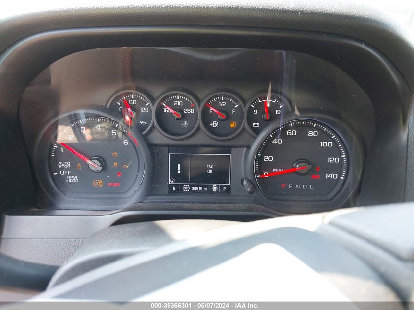 2021 CHEVROLET SILVERADO 1500 2.7L I4 FI DOHC 16V (VIN: 3GCPYBEK8MG222557