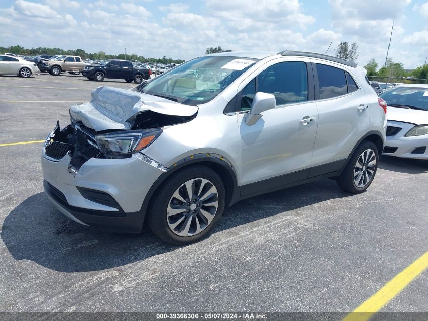 2022 Buick Encore Fwd Preferred VIN: KL4CJASM6NB540121 Lot: 39366306