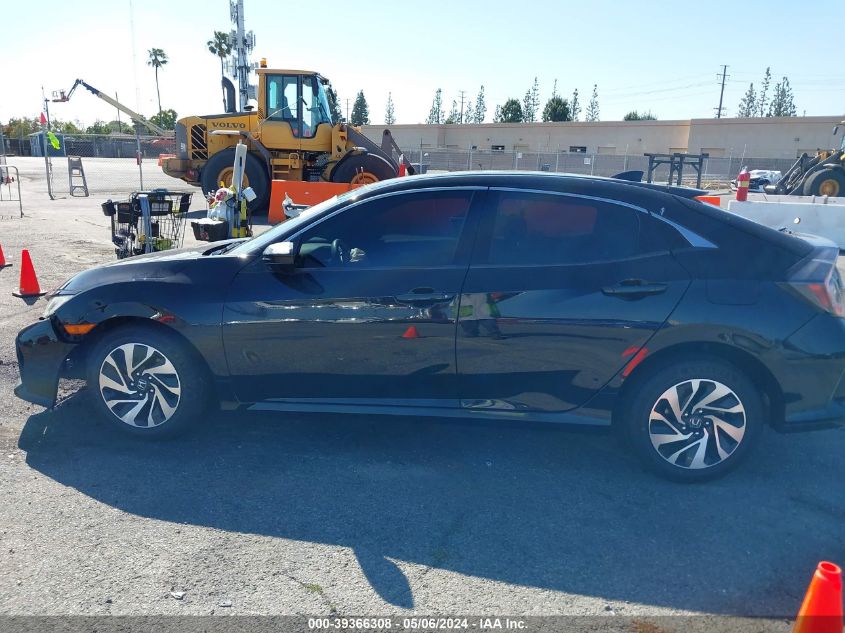 2017 Honda Civic Lx VIN: SHHFK7G27HU216623 Lot: 39366308