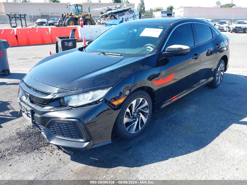 2017 Honda Civic Lx VIN: SHHFK7G27HU216623 Lot: 39366308