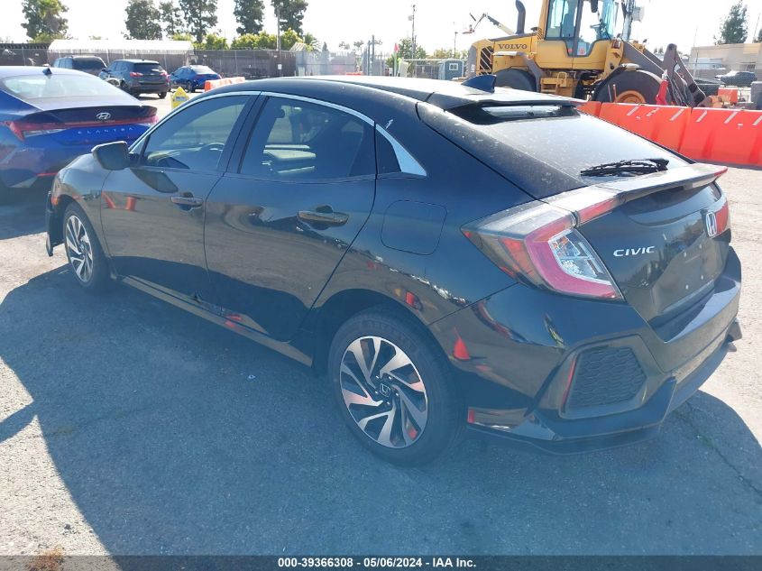 2017 Honda Civic Lx VIN: SHHFK7G27HU216623 Lot: 39366308