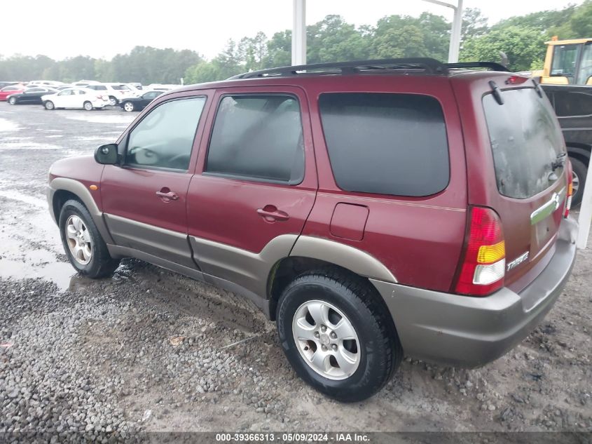 2004 Mazda Tribute Es V6 VIN: 4F2CZ96154KM19771 Lot: 39366313