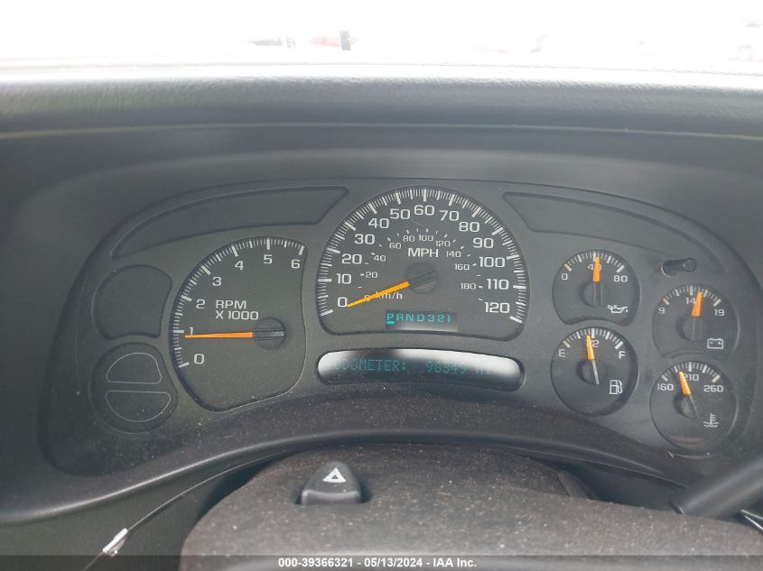 2005 Chevrolet Silverado 1500 Work Truck VIN: 1GCEC14XX5Z154146 Lot: 39366321