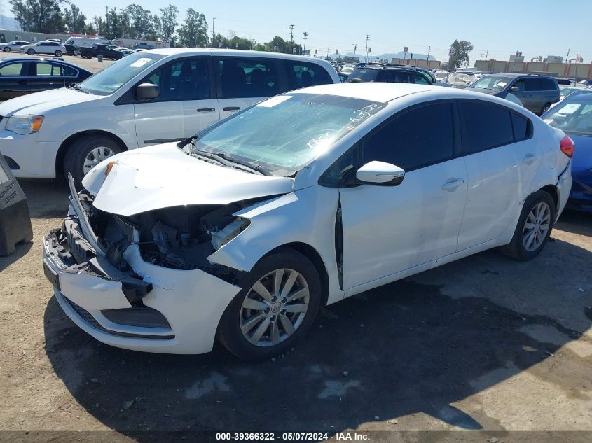 2014 Kia Forte Lx VIN: KNAFX4A62E5224748 Lot: 39366322